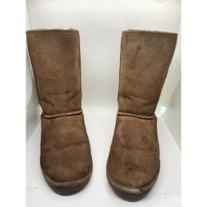 Bearpaw Brown Slip On Boots Size 10